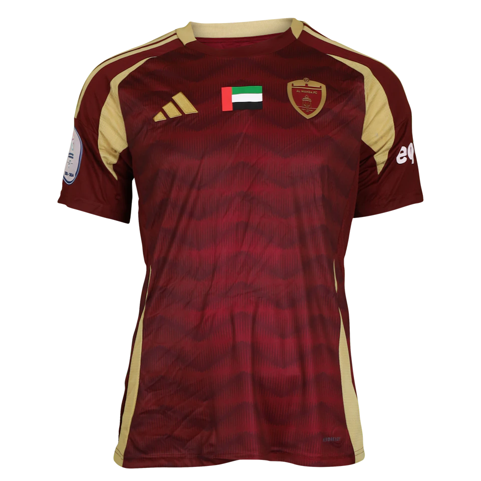 来自Al Wahda的Mansour Saleh Barghash Jaralla Al Menhali球衣