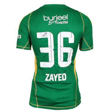 Zayed Ahmed Al Wahda shirt