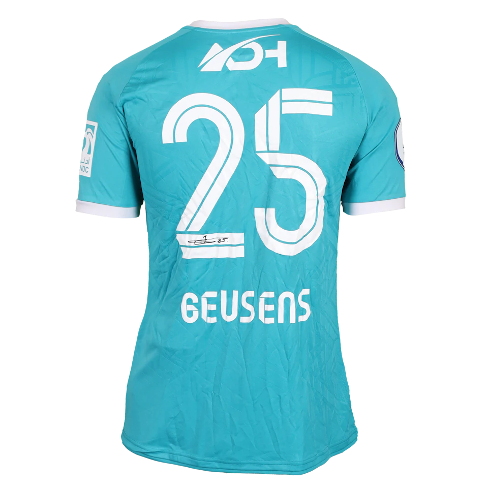 Jay-Dee Geusens Al Jazira jersey