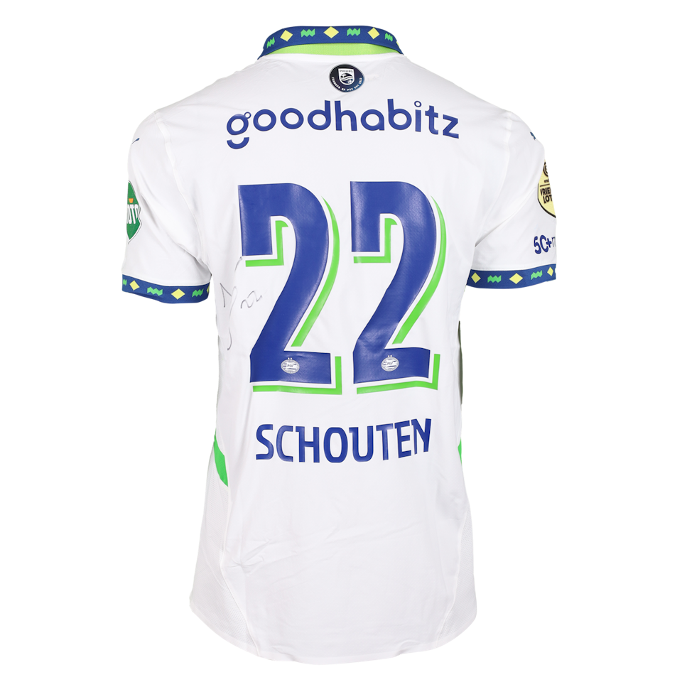 PSV 팀의 Jerdy Schouten 셔츠