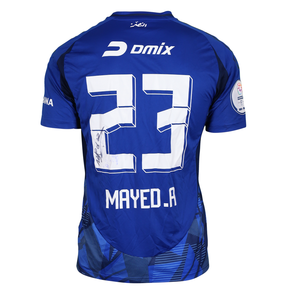 Mayed Ali Abdulrahman Almahmoodi Alteneiji Al Nasr shirt