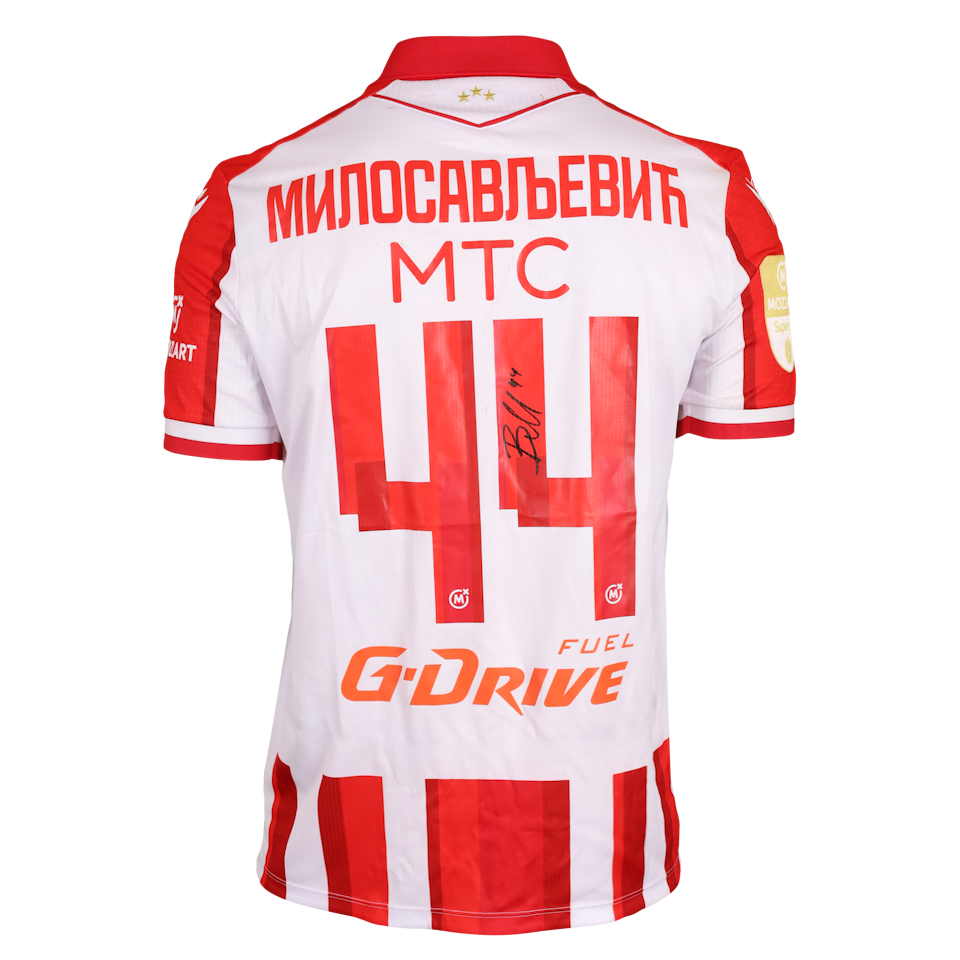 Veljko Milosavljević FK Crvena zvezda shirt
