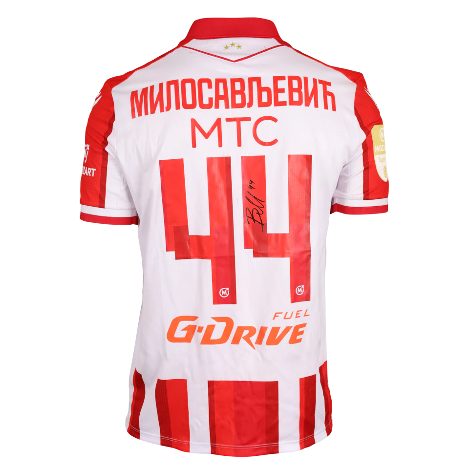 Veljko Milosavljević FK Crvena zvezda jersey