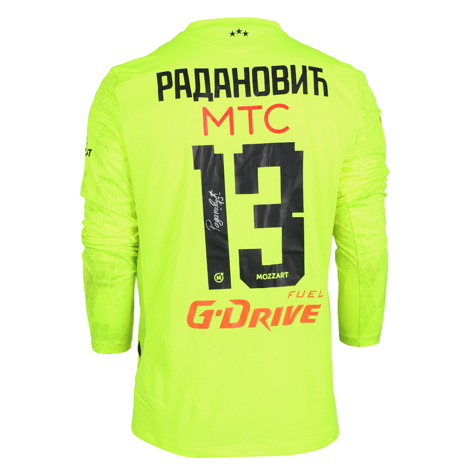 Savo Radanović FK Crvena zvezda shirt