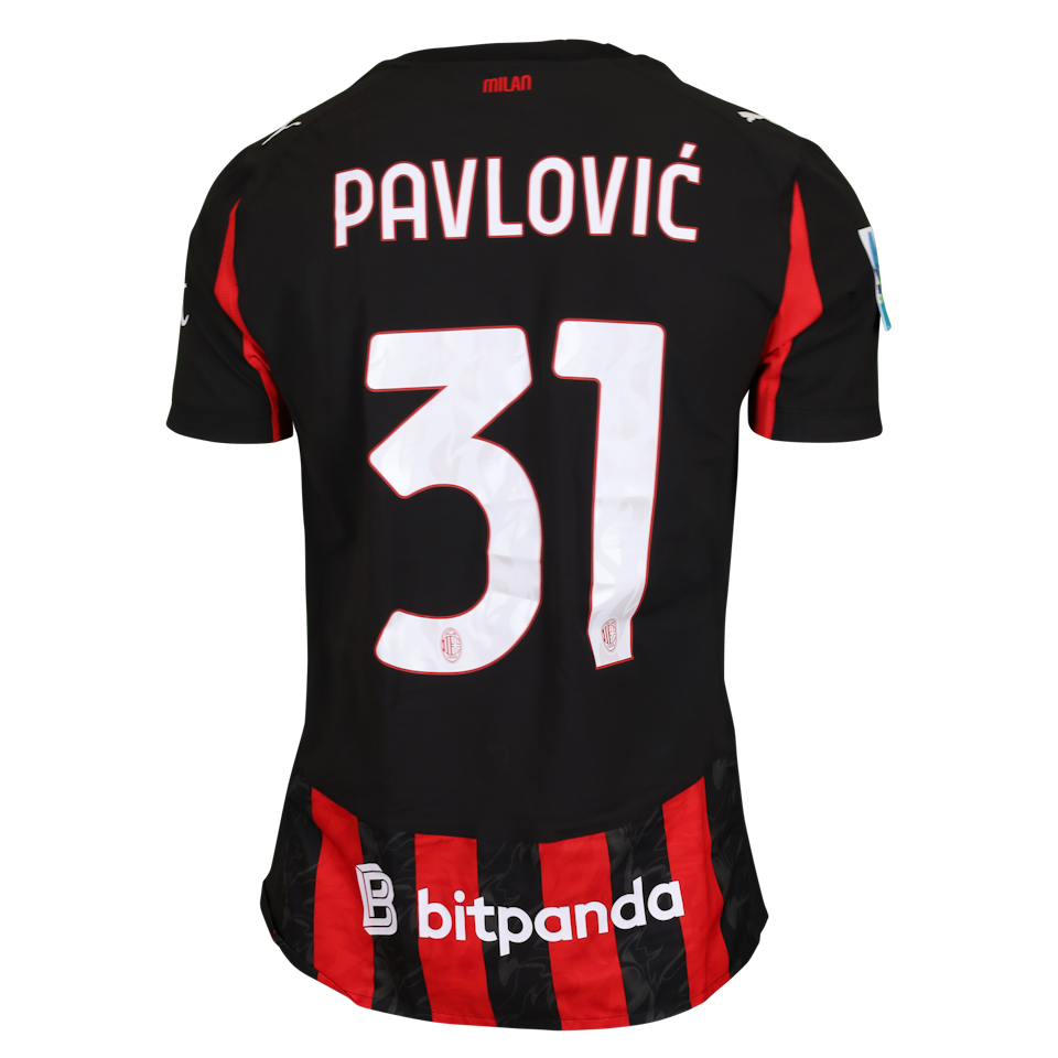 Strahinja Pavlović AC Milan shirt
