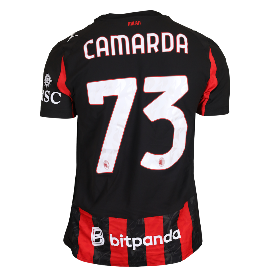 AC Milan 팀의 Francesco Camarda 셔츠