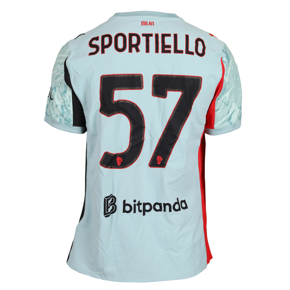 Marco Sportiello AC Milan のシャツ
