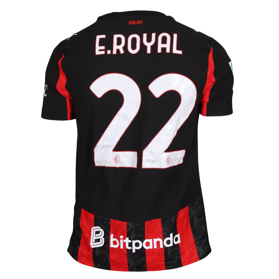 AC Milan 팀의 Emerson Aparecido Leite de Souza Junior 셔츠