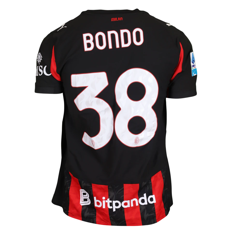 来自AC Milan的Warren Bondo球衣