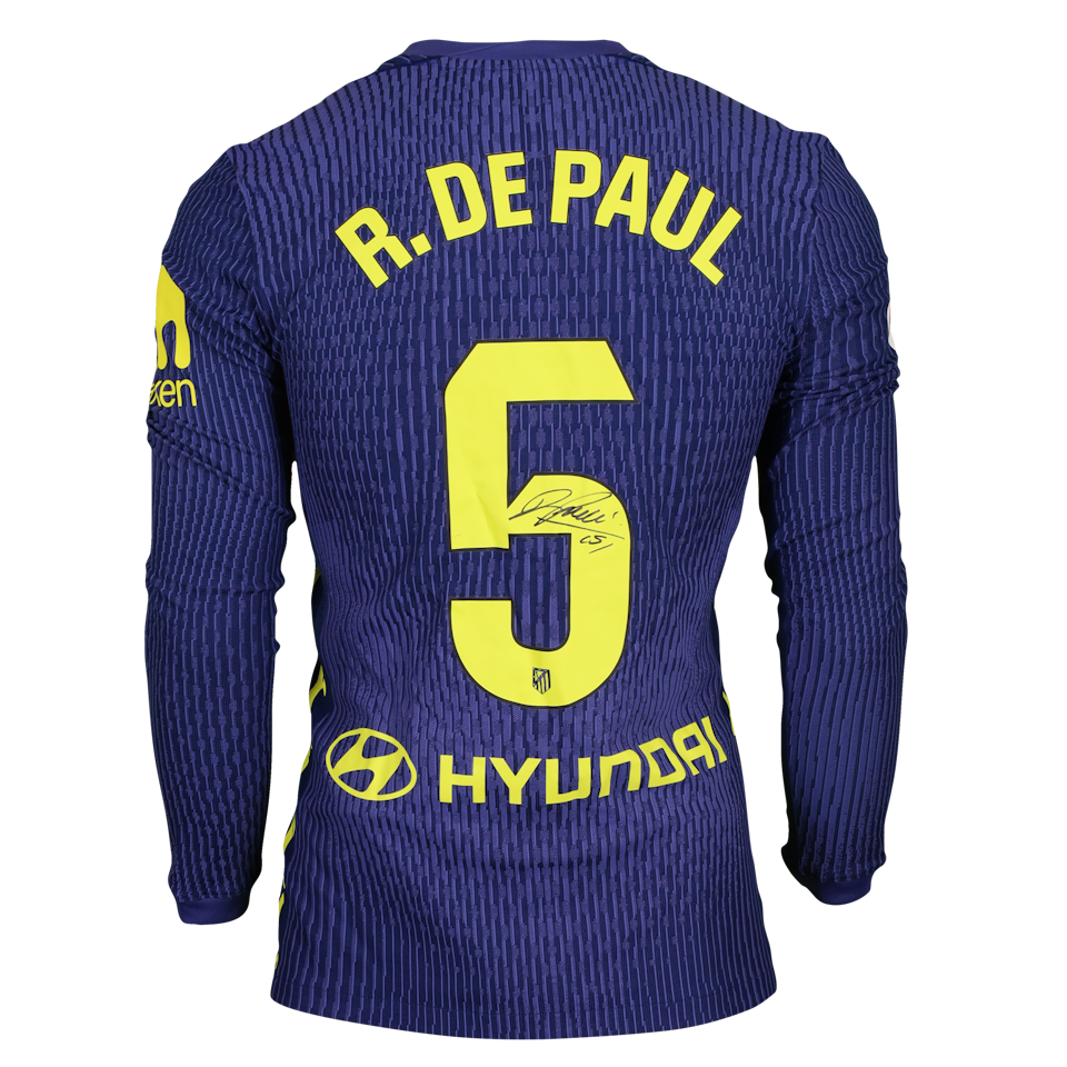 Atlético de Madrid 팀의 Rodrigo de Paul 셔츠