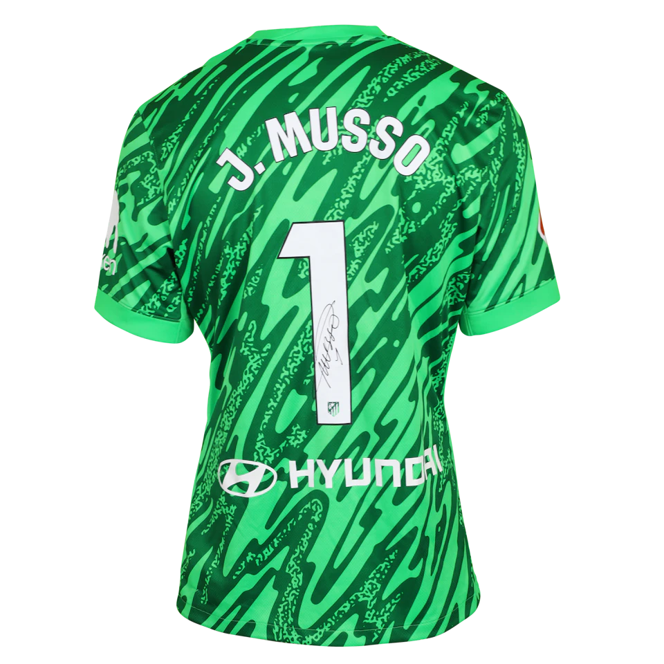Atlético de Madrid-Trikot von Juan Agustín Musso