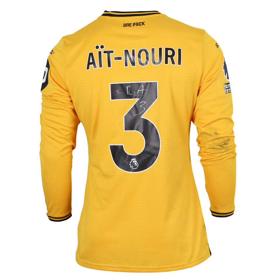 Rayan Aït Nouri Wolverhampton Wanderers shirt