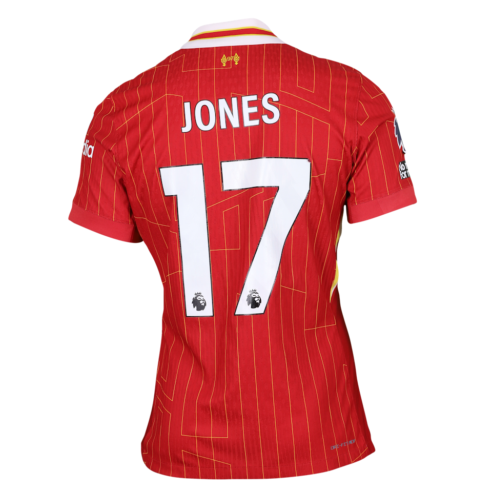 Curtis Jones Liverpool shirt