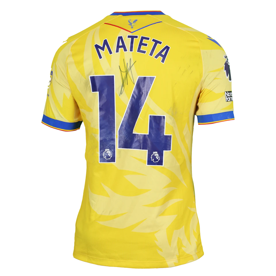 来自Crystal Palace的Jean-Philippe Mateta球衣