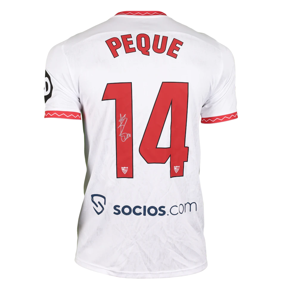 Peque Fernández Sevilla FC camisa.