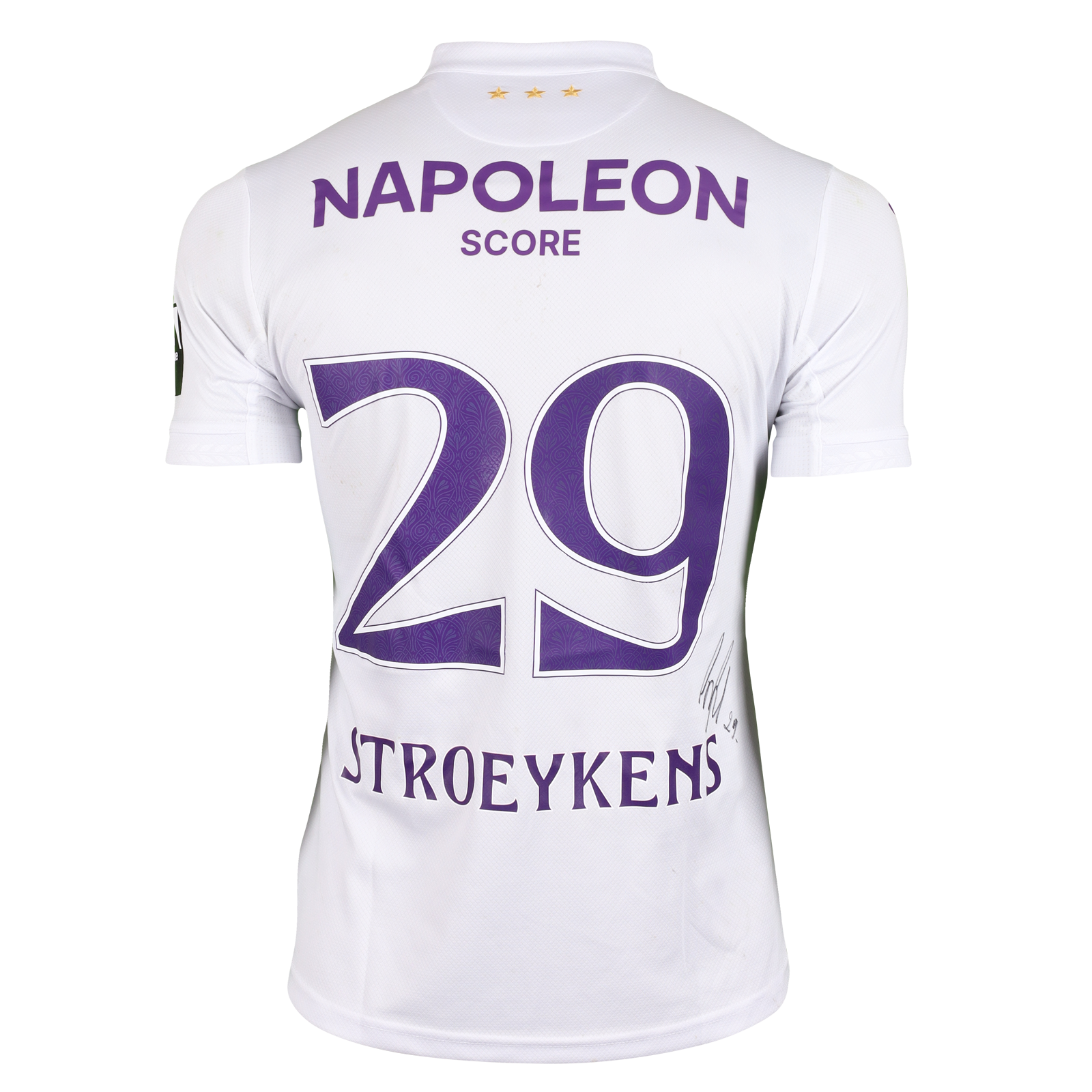 Mario Stroeykens RSC Anderlecht shirt