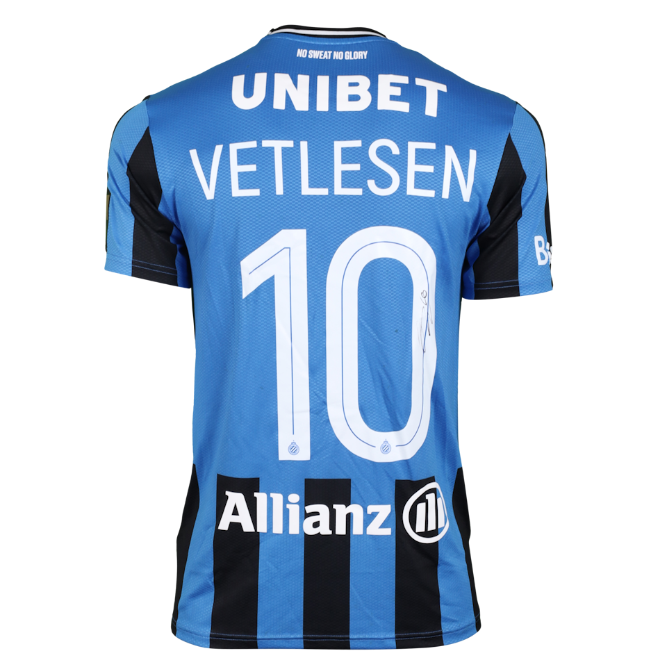 Hugo Vetlesen Club Brugge shirt