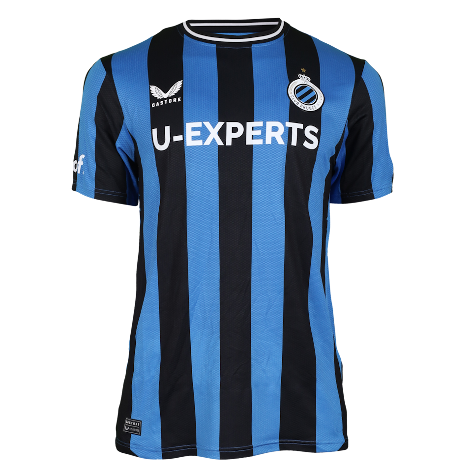 Club Brugge 팀의 Christos Tzolis 셔츠