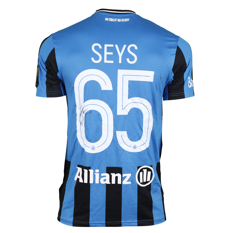Club Brugge 팀의 Joaquin Seys 셔츠