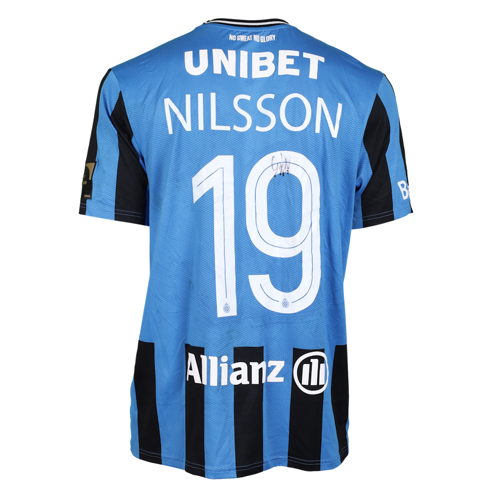 Gustaf Nilsson Club Brugge shirt