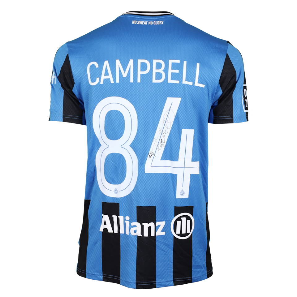 Shandre Campbell Club Brugge shirt