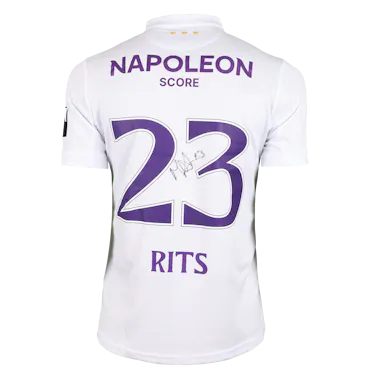 RSC Anderlecht 팀의 Mats Rits 셔츠