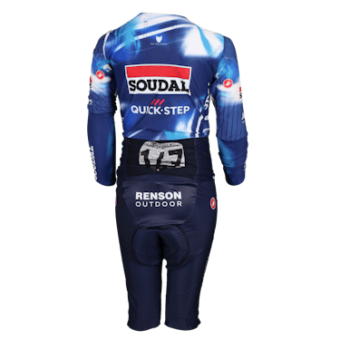 【セール】選手支給品　Soudal Quick Step スキンスーツ　M Soudal Quick-Step | MatchWornShirt