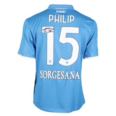 Camisola de Philip Billing, SSC Napoli