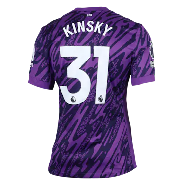 Tottenham Hotspur 팀의 Antonin Kinsky 셔츠