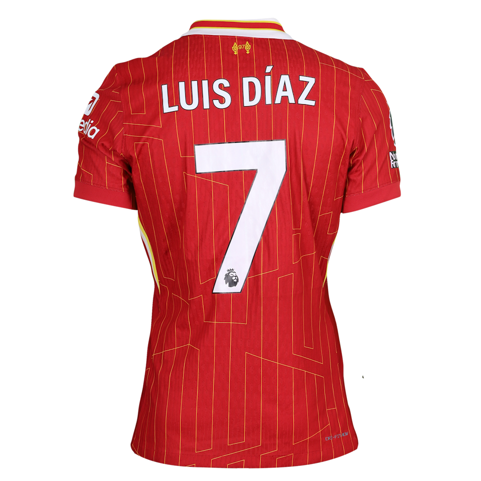 Luis Díaz Liverpool shirt