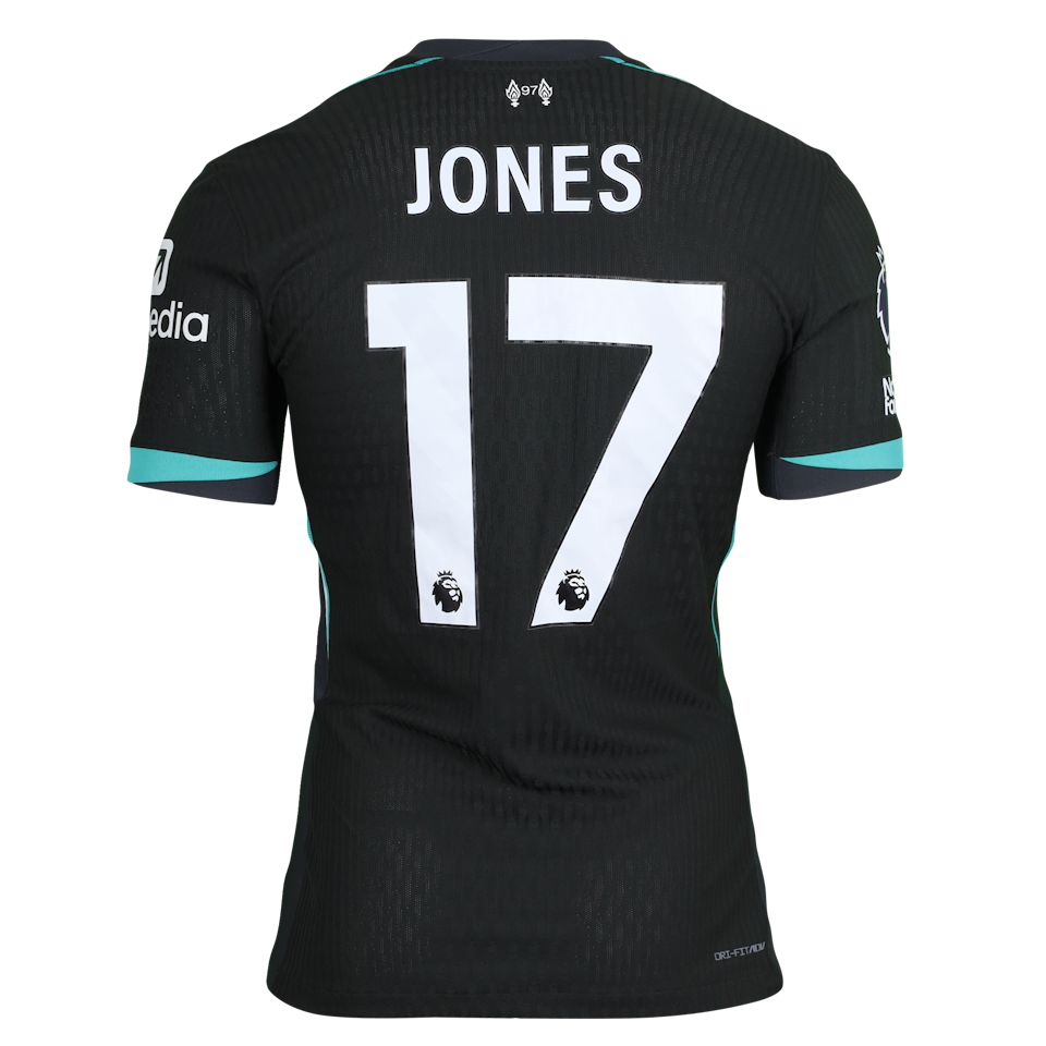 Curtis Jones Liverpool shirt