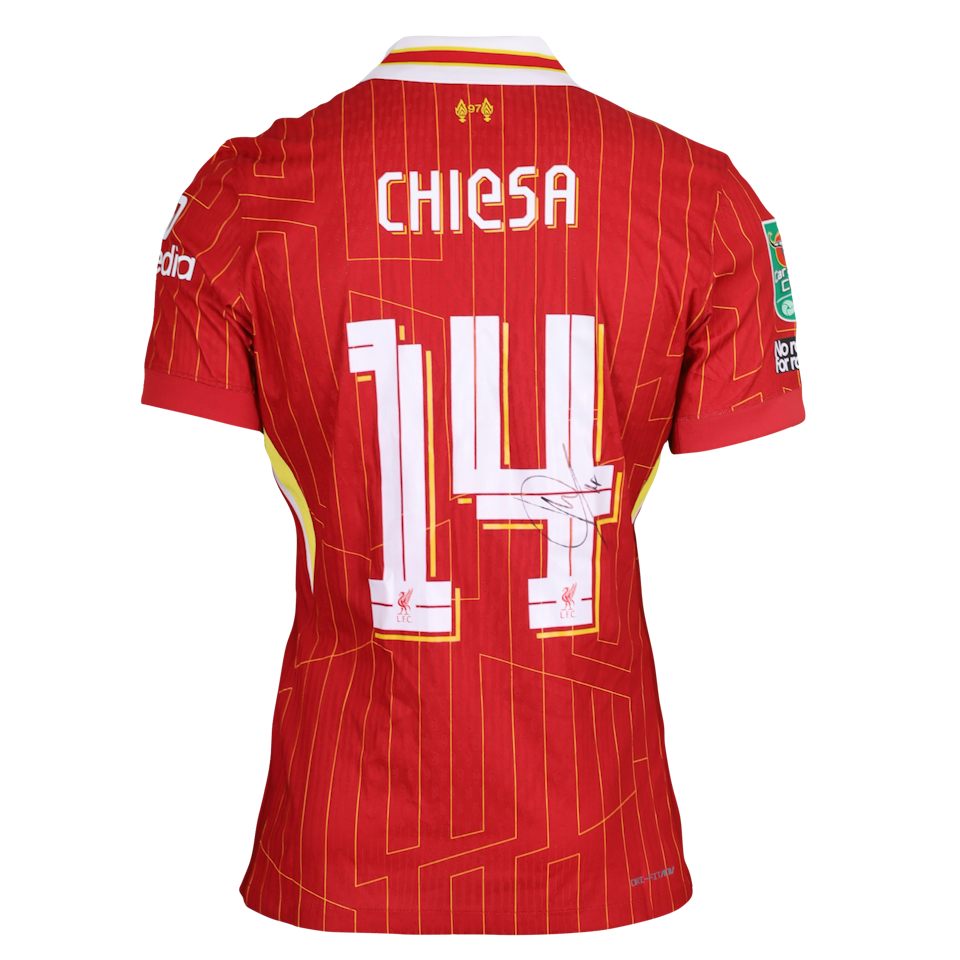 Federico Chiesa Liverpool shirt