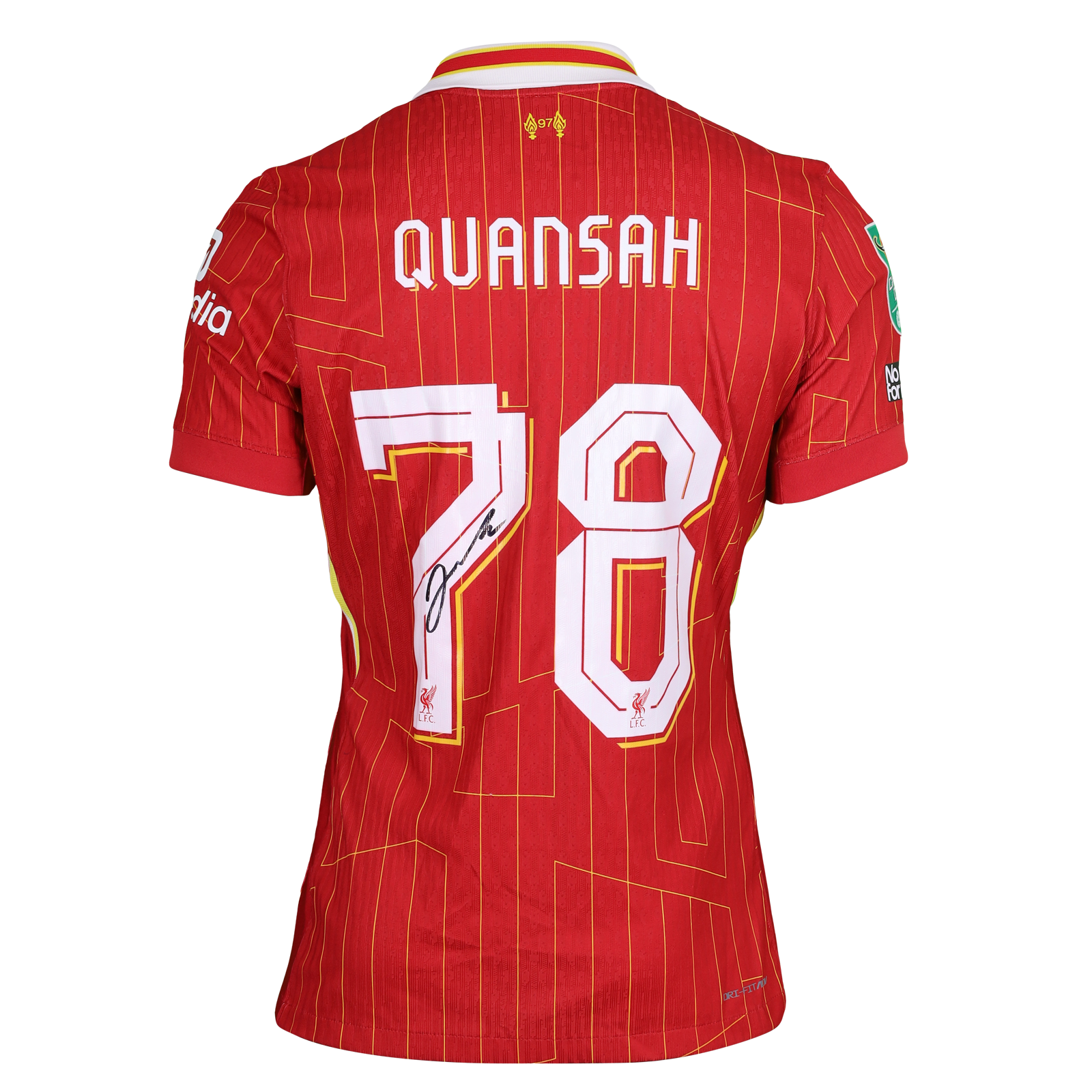 Jarell Quansah Liverpool shirt