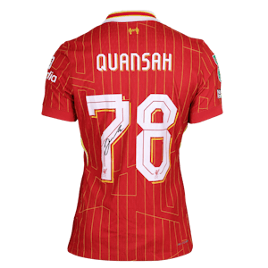 Jarell Quansah Liverpool shirt