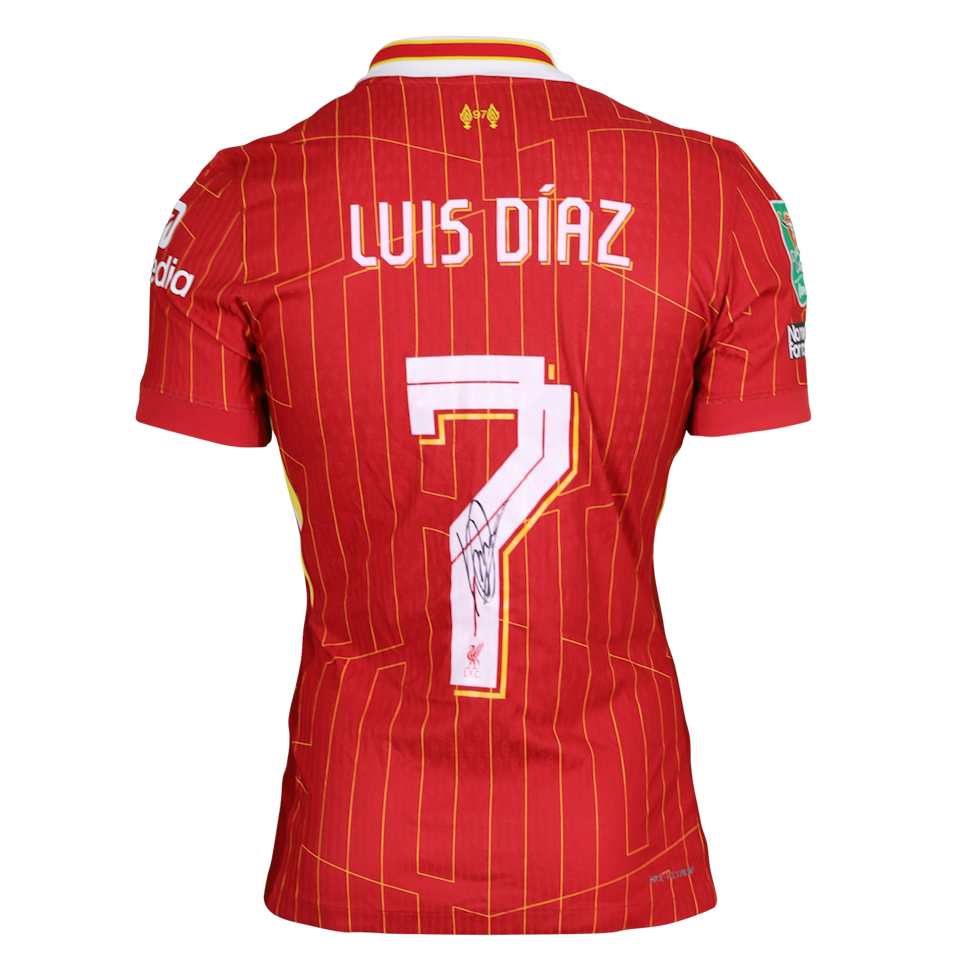 Luis Díaz Liverpool shirt