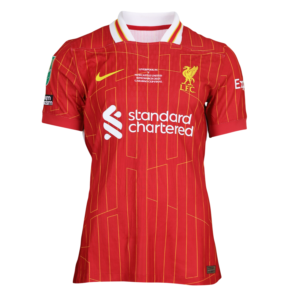 Conor Bradley Liverpool shirt