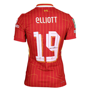 Harvey Elliot Liverpool shirt