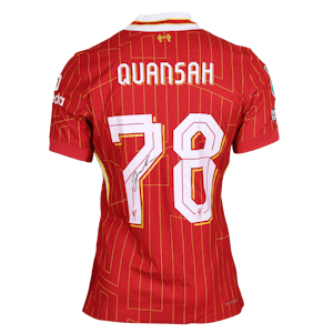 Jarell Quansah Liverpool shirt