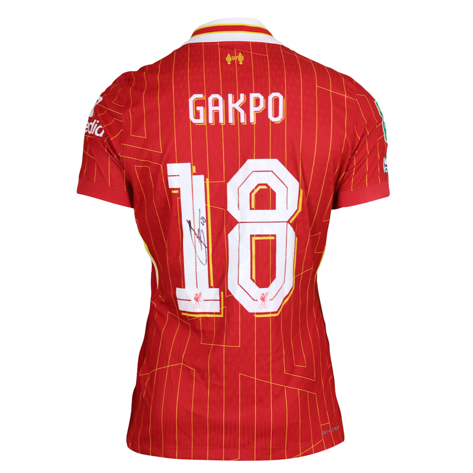Cody Gakpo Liverpool shirt