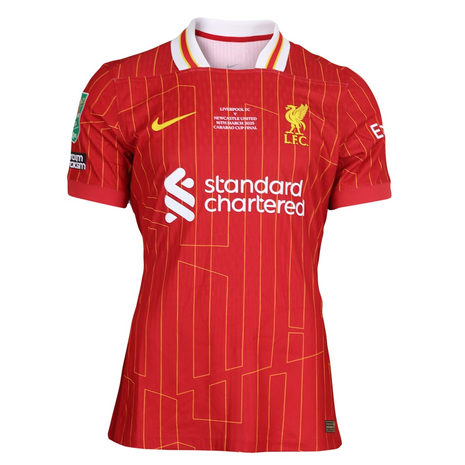 Conor Bradley Liverpool shirt