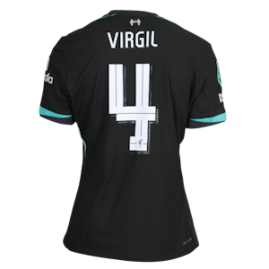 Liverpool 팀의 Virgil van Dijk 셔츠