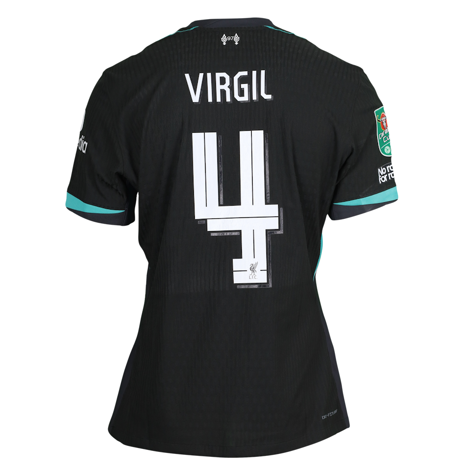 Virgil van Dijk Liverpool shirt