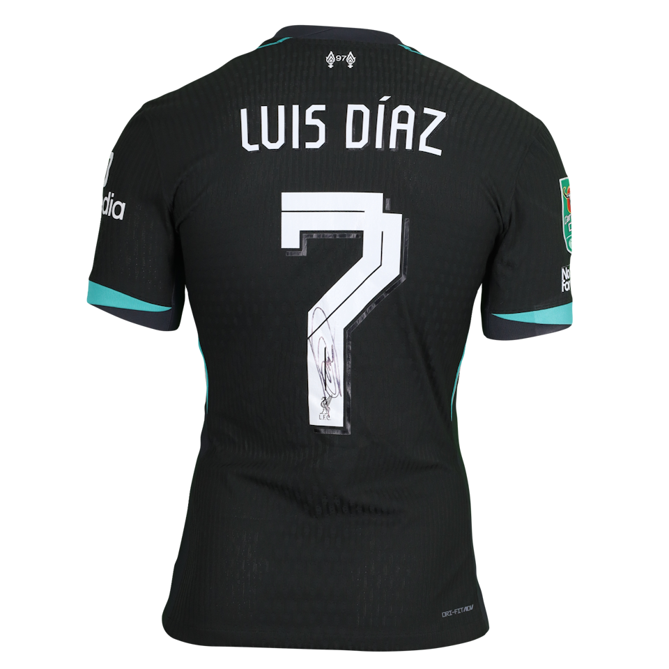 Luis Díaz Liverpool shirt