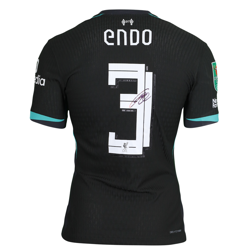 Wataru Endo Liverpool shirt