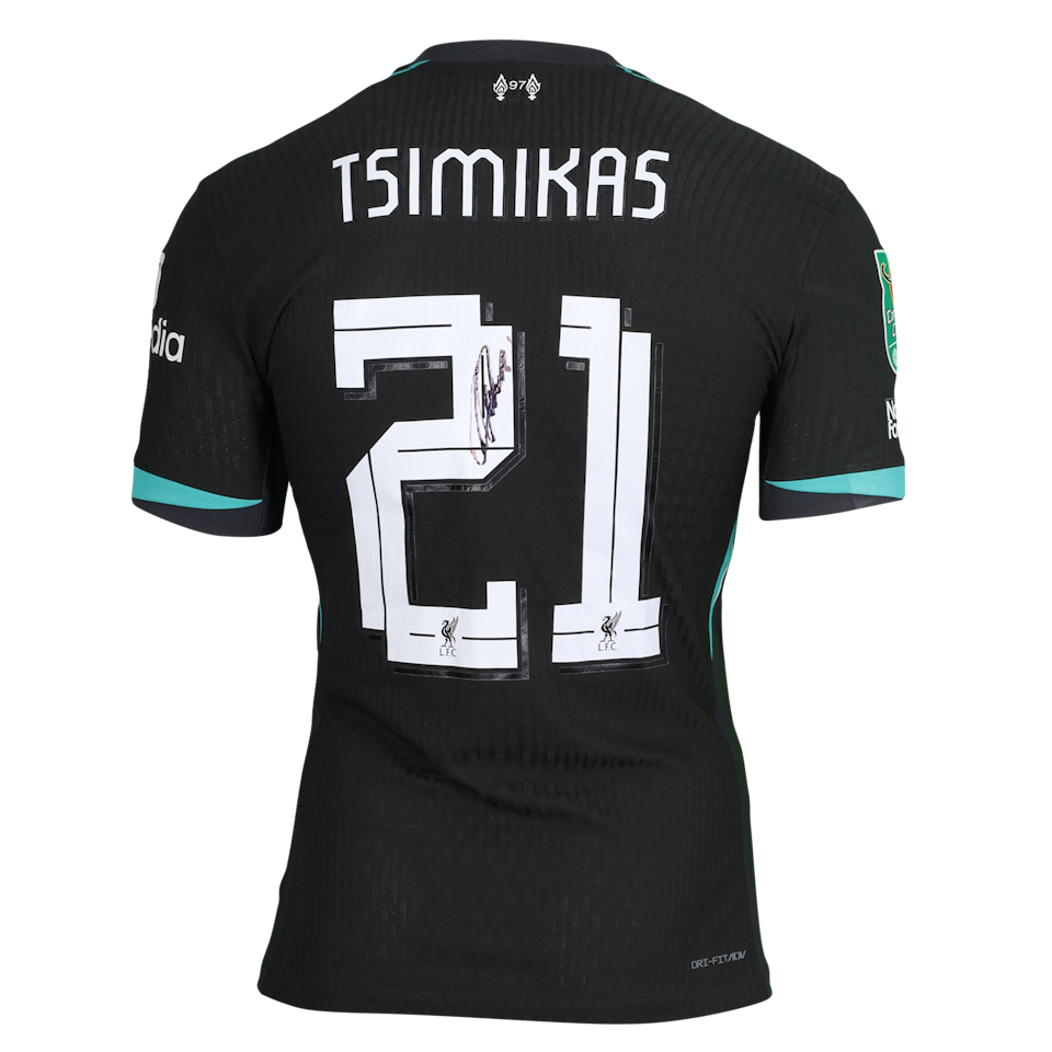 Konstantinos Tsimikas Liverpool shirt