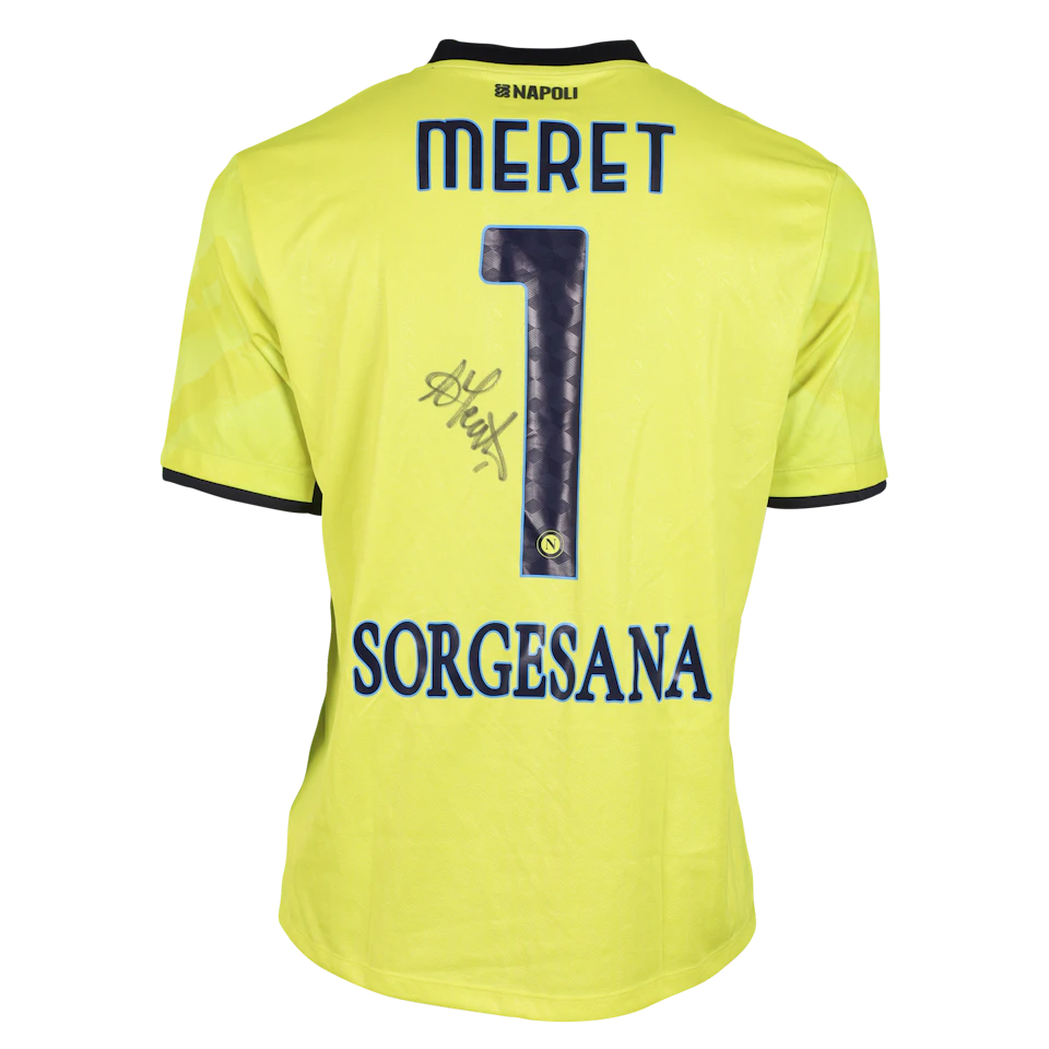 Alex Meret SSC Napoli camisa.