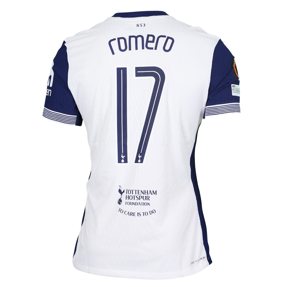 Cristian Romero Tottenham Hotspur shirt