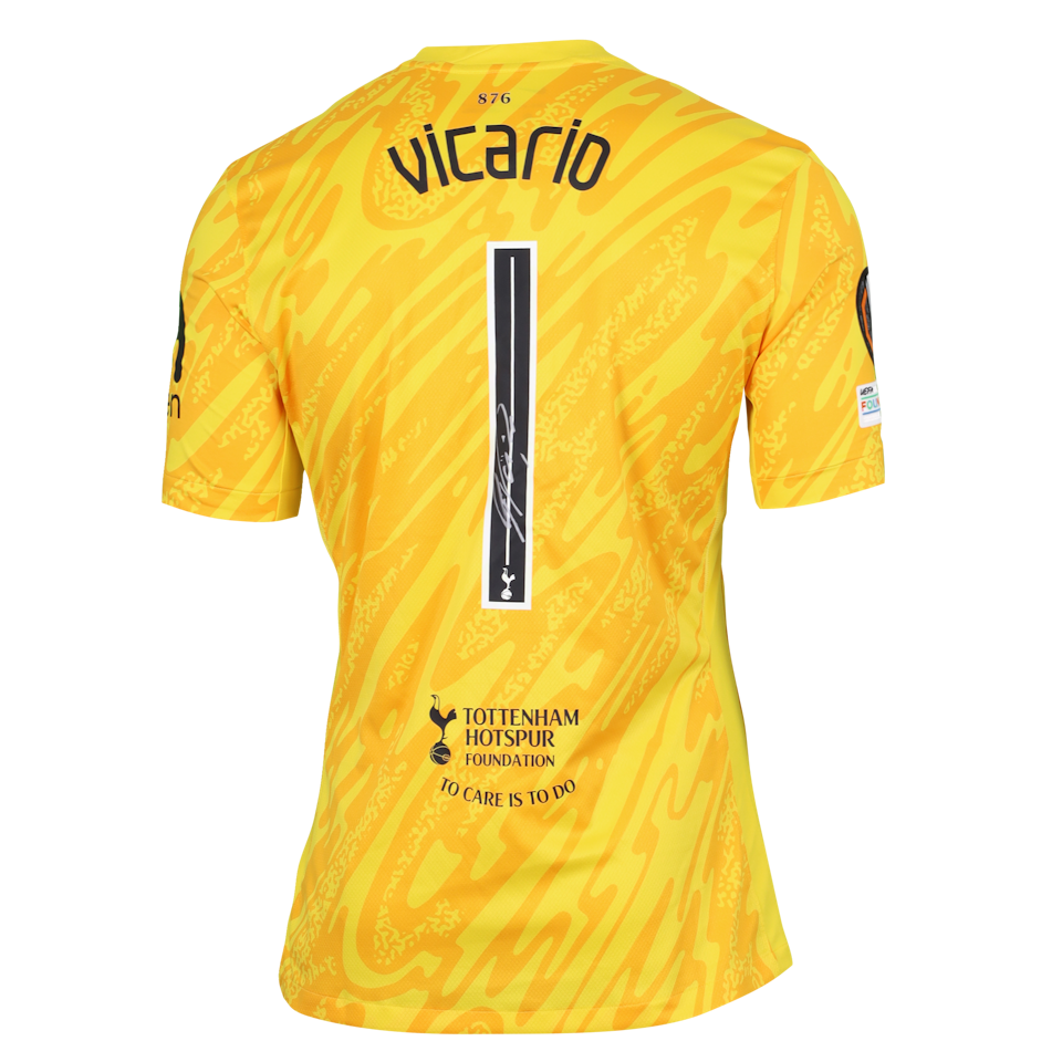Guglielmo Vicario Tottenham Hotspur shirt