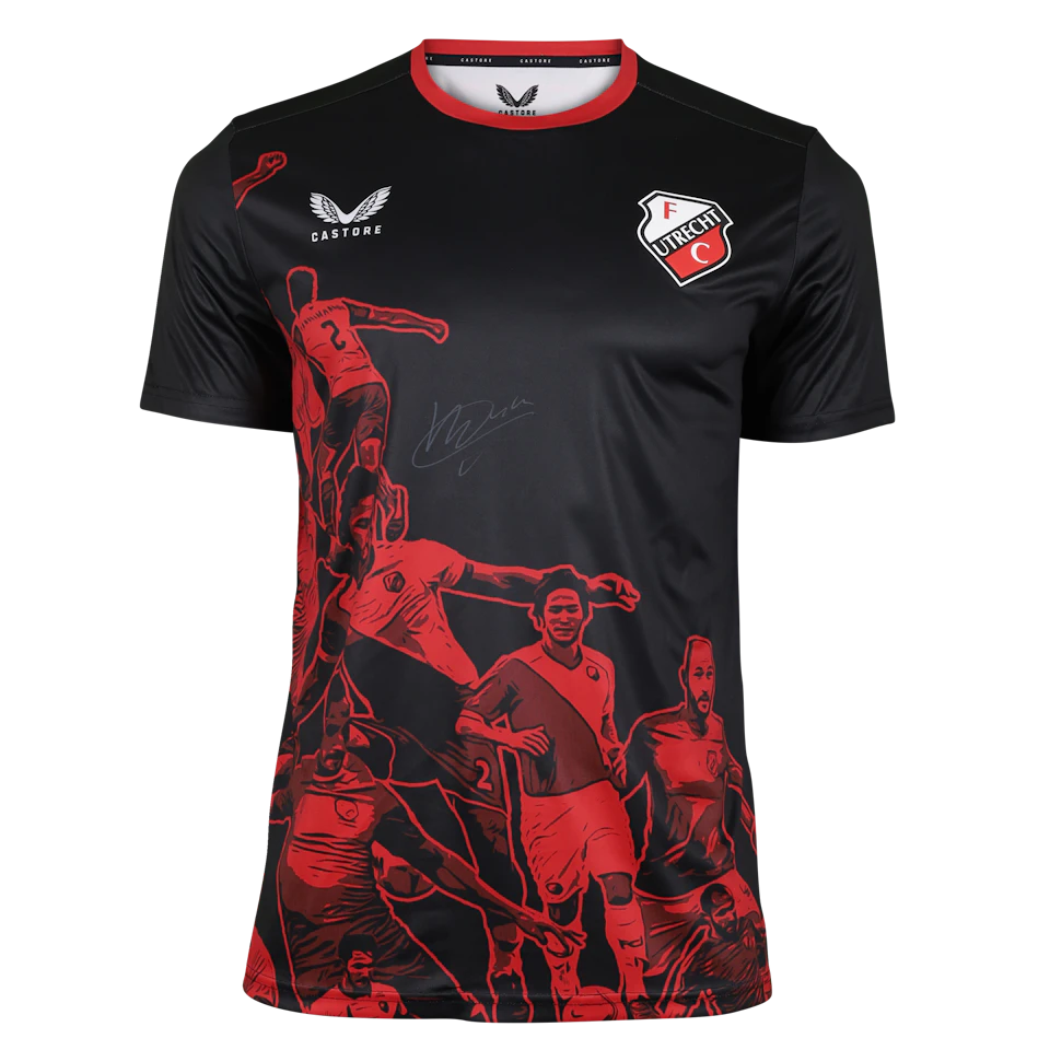 Signed Shirt of Mark van der Maarel Including Video Message
