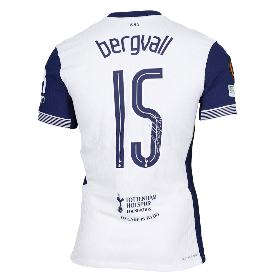 Camiseta Lucas Bergvall Tottenham Hotspur